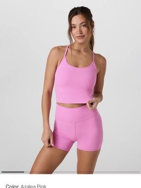 Vuori Allthefeels tank in Azalea pink size small